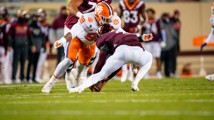 Myles Murphy is looking to become the 14th Clemson Tiger drafted in the first round in the past decade.